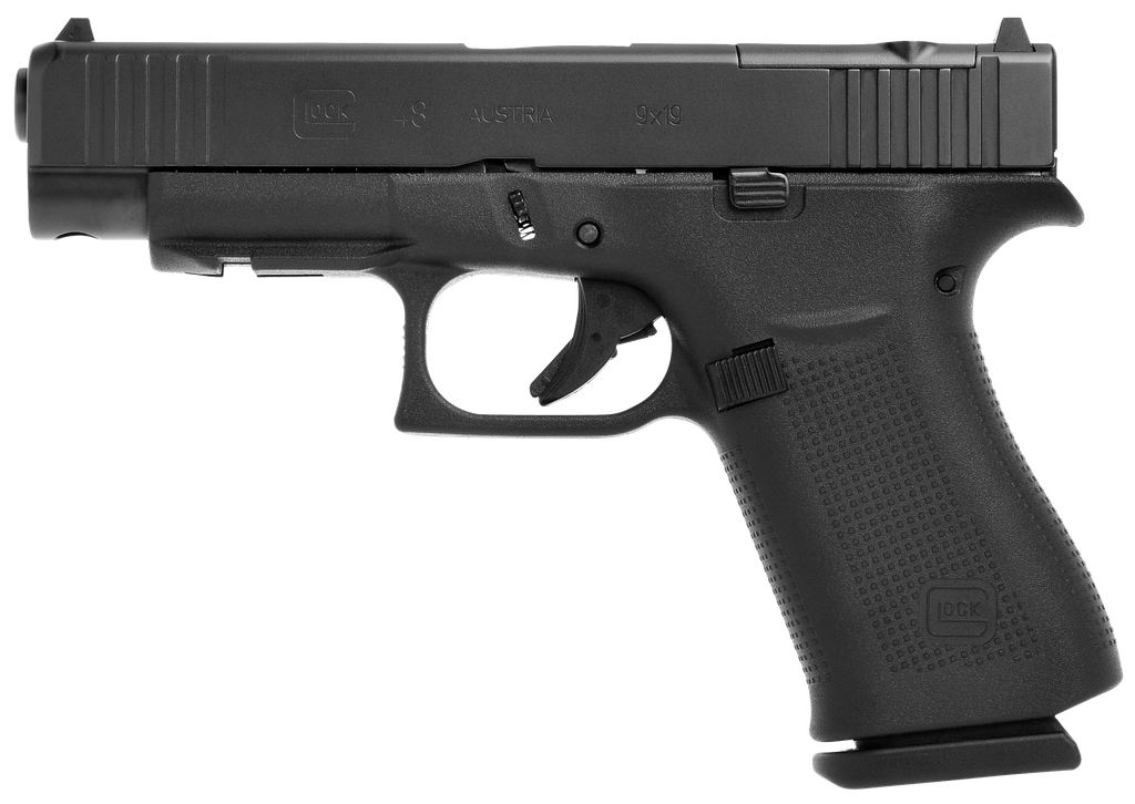 GLOCK G48 9MM BLK 4" MOS RAIL FS 1