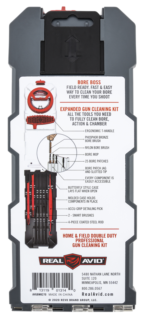 REAL AVID GUN BOSS MULTI-KIT .270/.280/7MM W/ BORE BOSS 1