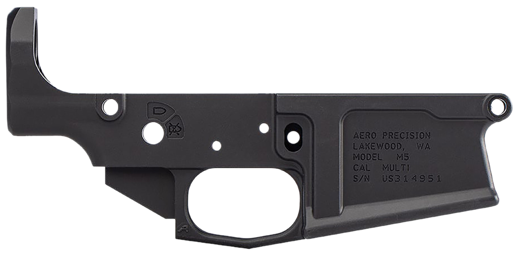 AERO M5 STRIPPED LOWER RECEIVER BLK 1
