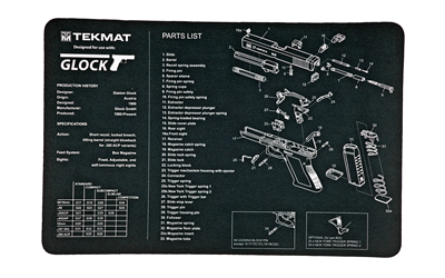 TEKMAT GUN CLEANING MAT GLOCK 1