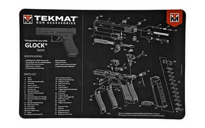 TEKMAT GUN CLEANING MAT GLOCK 2