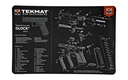 TEKMAT GUN CLEANING MAT GLOCK 2