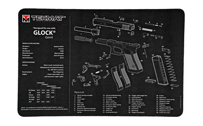 TEKMAT GUN CLEANING MAT GLOCK 3