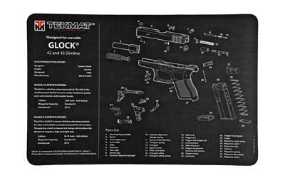 TEKMAT GUN CLEANING MAT GLOCK 4