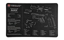 TEKMAT GUN CLEANING MAT GLOCK 4