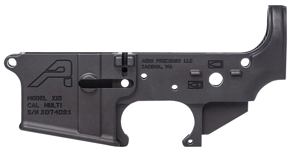 AERO AR15 STRIPPED LOWER RECEIVER GEN2 BLK 1