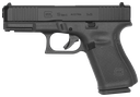 GLOCK PA195S203 G19 GEN5 COMPACT 9MM LUGER 15+1 4.02" BLACK GMB BARREL, BLACK NDLC SERRATED SLIDE, BLACK POLYMER FRAME W/PICATINNY RAIL, BLACK TEXTURED W/INTERCHANGEABLE BACKSTRAP GRIP. AMBIDEXTROUS 1
