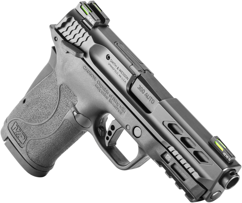 SMITH AND WESSON M&P380 PC 380ACP PORTED BLACK 2
