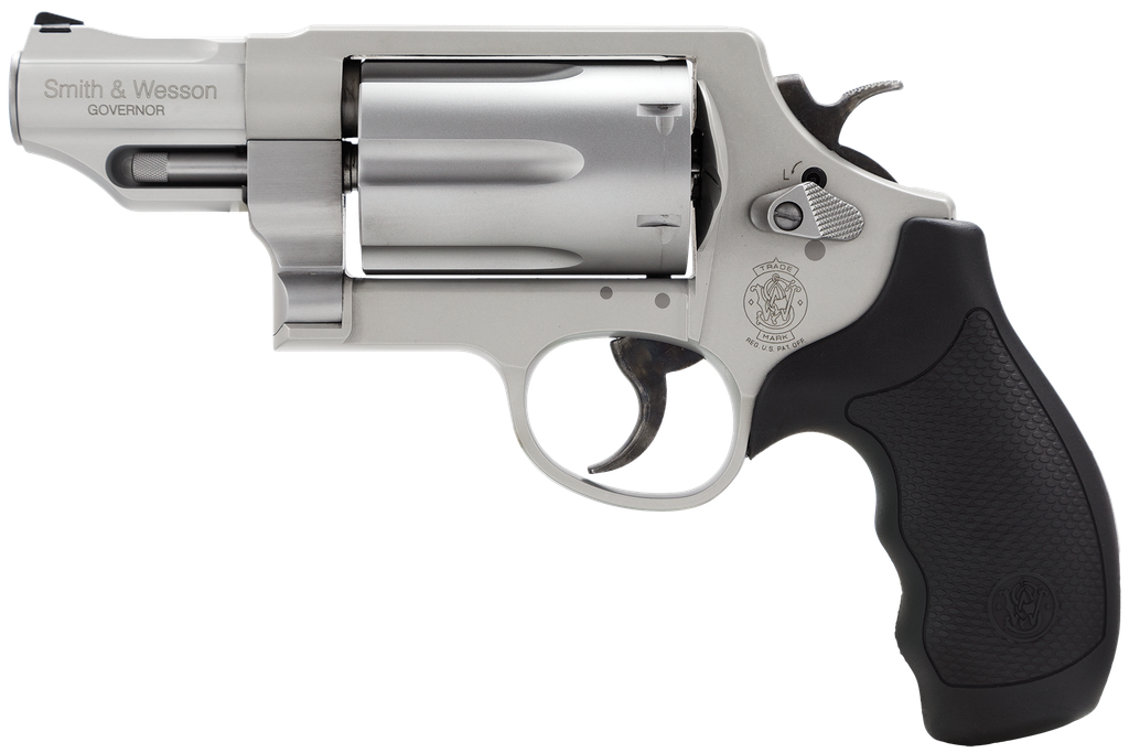 SMITH AND WESSON GOVERNOR 45/410 2.75" SLVR 6RD 1