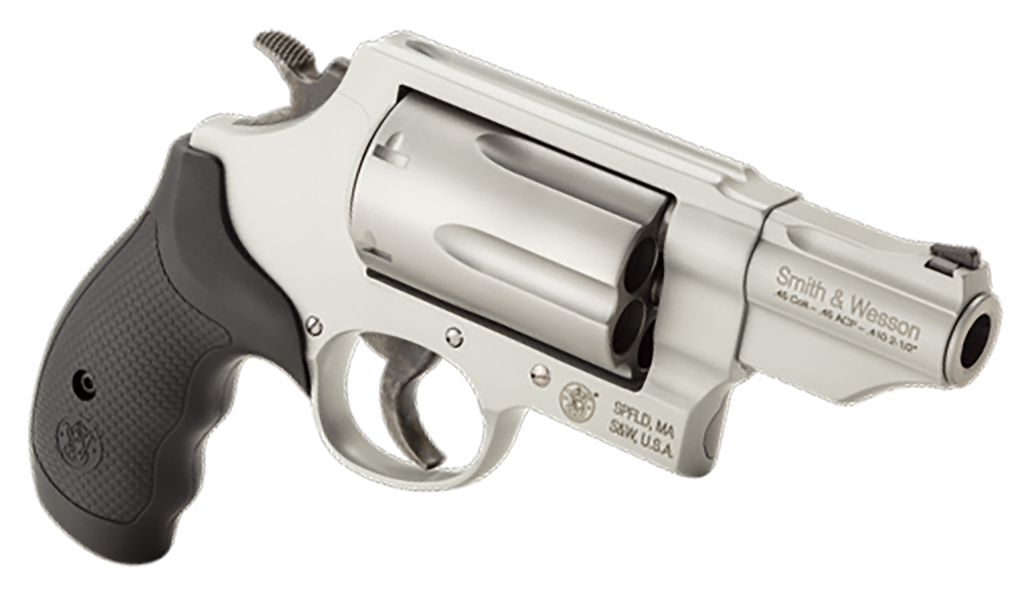 SMITH AND WESSON GOVERNOR 45/410 2.75" SLVR 6RD 2