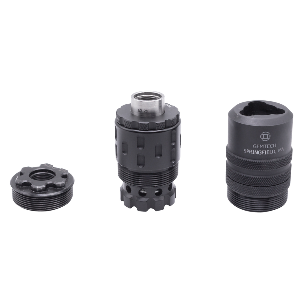 Kinetic Wizard 9 Ti Gen 2 PCC Suppressor (9mm, Titanium)
