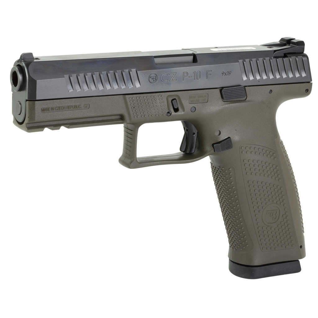 P-10 F 9MM BLK/OD 19+1 FS