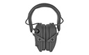 WALKER'S GWPRSEMFS2A RAZOR SLIM ELECTRONIC FREEDOM MUFF 23 DB OVER THE HEAD BLACK W/DISTRESSED 2ND AMENDMENT POLYMER 1