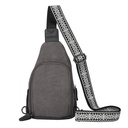 Lady Conceal Indie Canvas Concealed Carry Sling, Gray 4