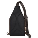 Lady Conceal Dakota Large Canvas Concealed Carry Sling, Dark Brown 3