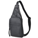 Lady Conceal Dakota Leather Concealed Carry Sling, Distressed Black 3