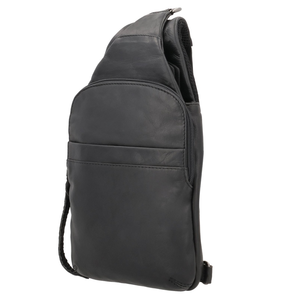 Lady Conceal Dakota Leather Concealed Carry Sling, Black 2