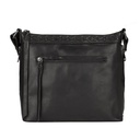 Lady Conceal Faith Leather Concealed Carry Crossbody, Black 1