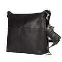 Lady Conceal Faith Leather Concealed Carry Crossbody, Black 3