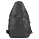 Lady Conceal Haven Leather Concealed Carry Sling Backpack, Black 4