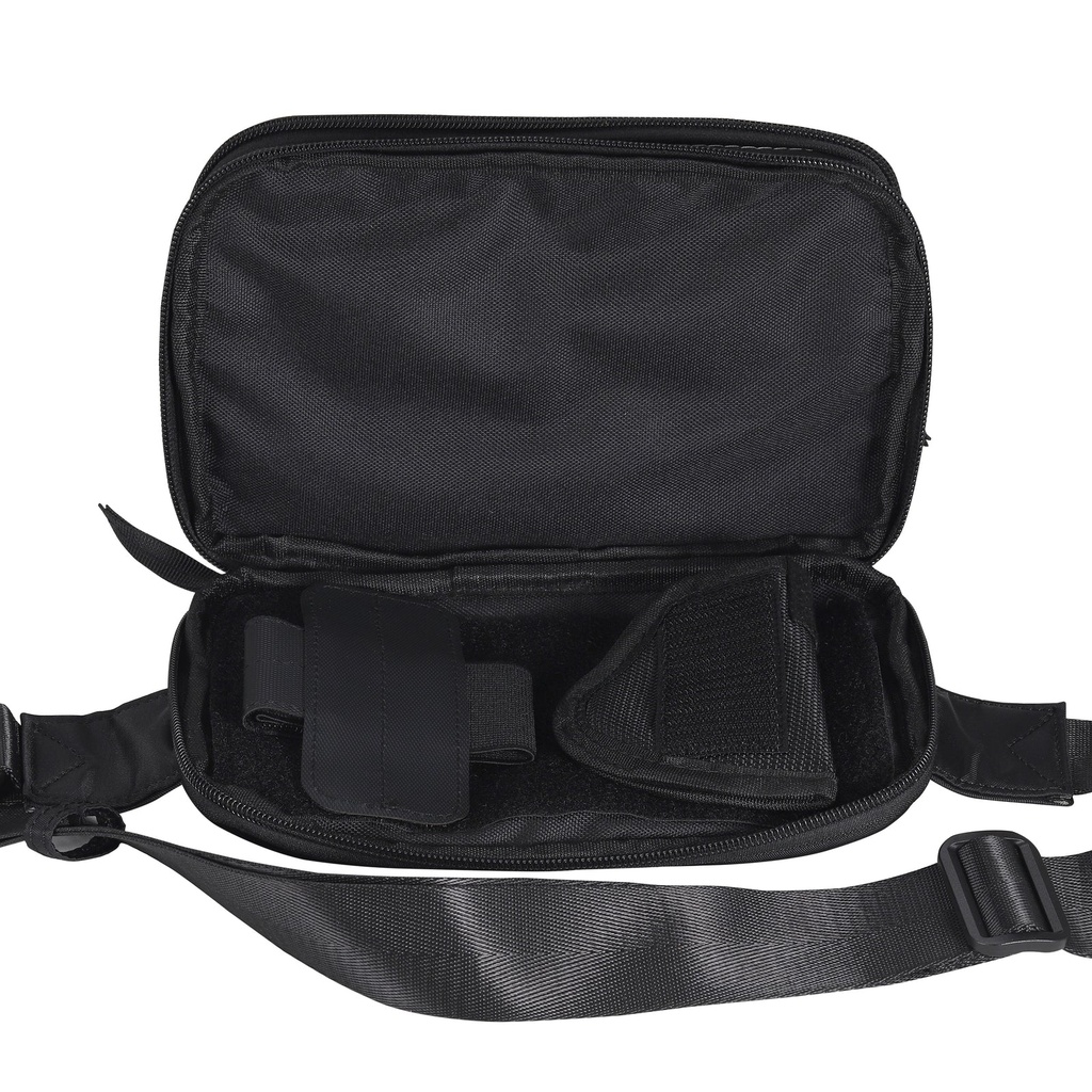 Lady Conceal Molly Nylon Concealed Carry Fanny Pack / Sling, Black 4