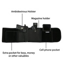 Lady Conceal Neoprene Concealed Carry Belly Band Holster, X-Large 4
