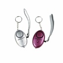 Lady Conceal Personal Safety Alarm Keychain Set (2-Pack), Purple 1
