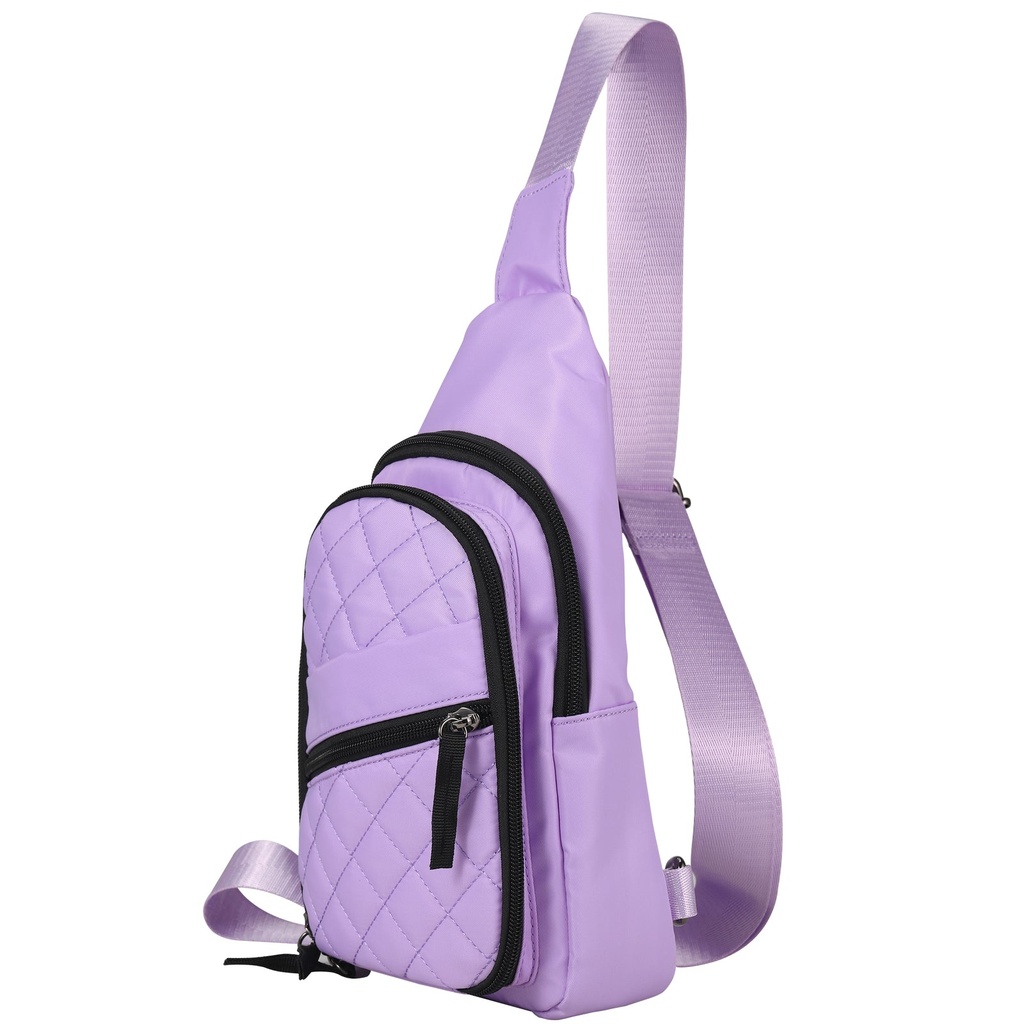 Lady Conceal Sarah Nylon Concealed Carry Sling, Lilac 1