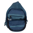 Lady Conceal Taylor Leather Concealed Carry Sling Backpack, Blue 4