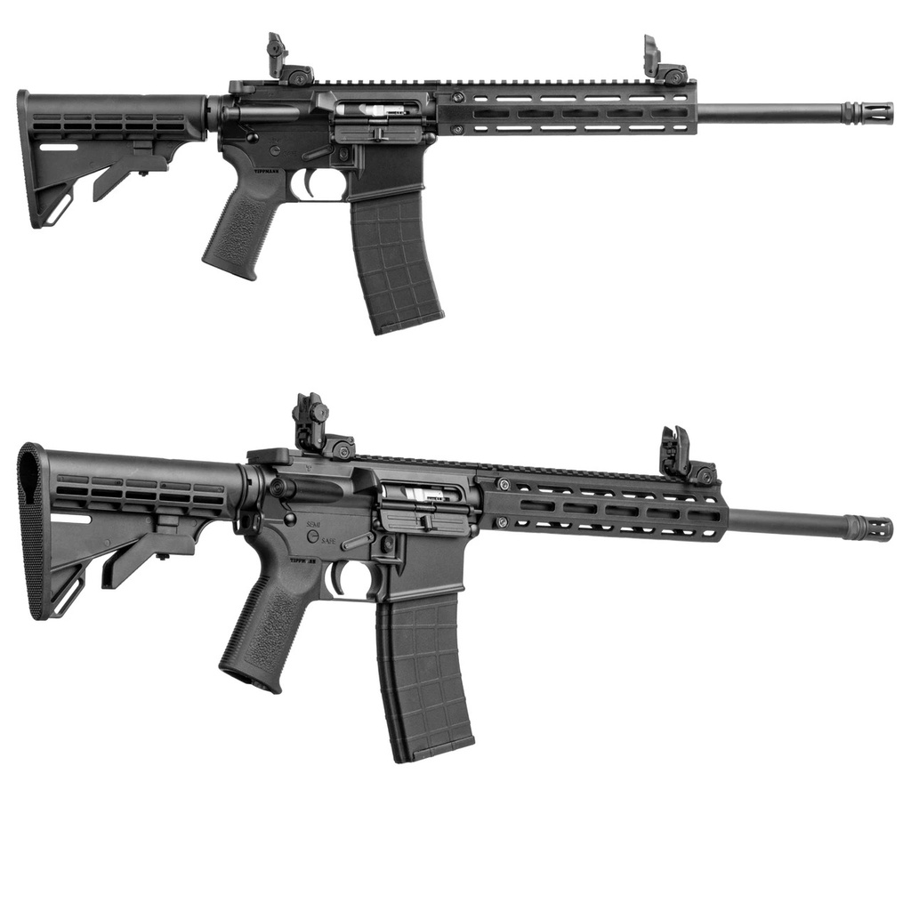 Tippmann Arms M4-22 Pro, 22 LR, 16" Threaded Barrel, 25+1, Black (1)