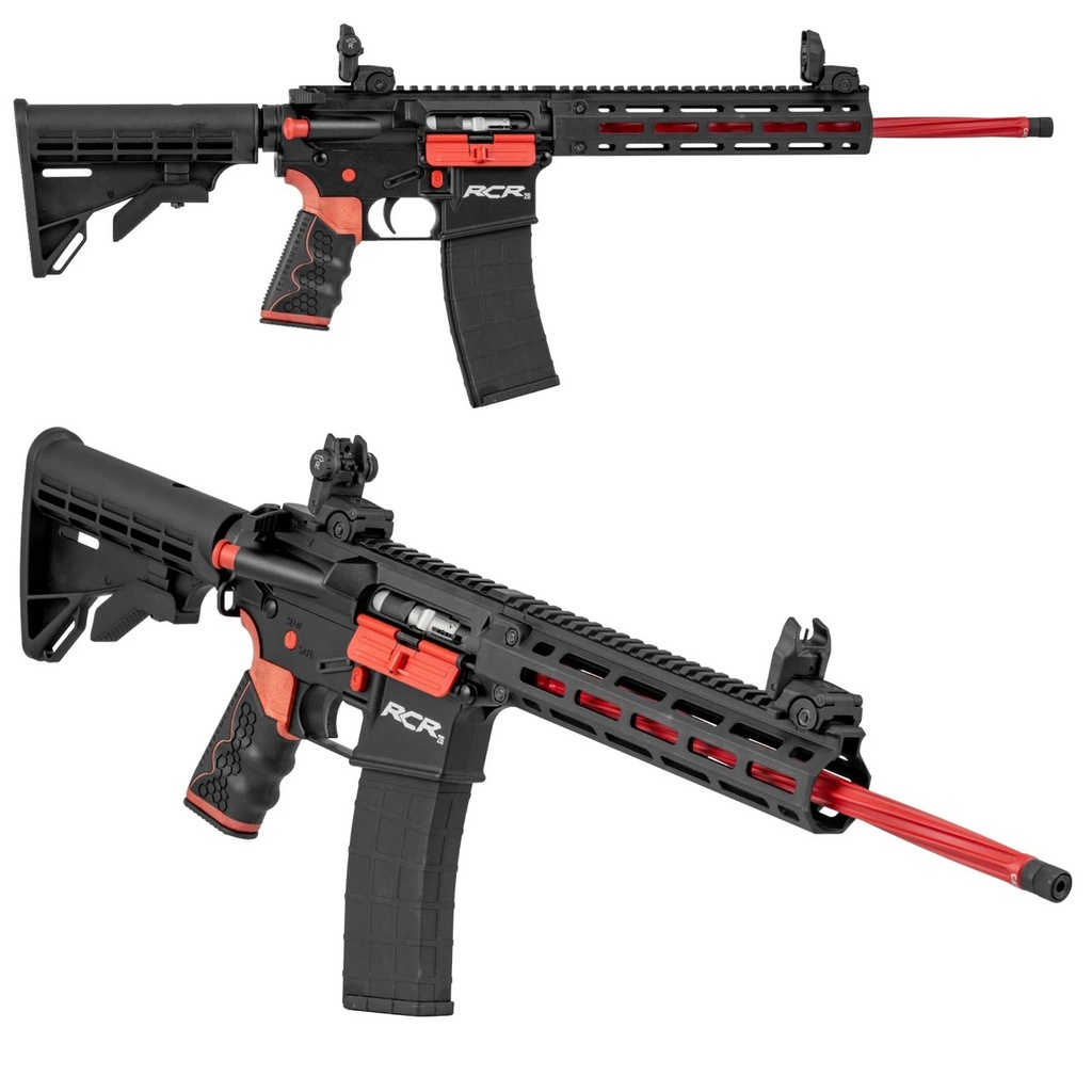 Tippmann Arms M4-22 RCR-26 Competition Rifle, 22 LR, 16" Magna-Lite Barrel, 25+1, Red (1)