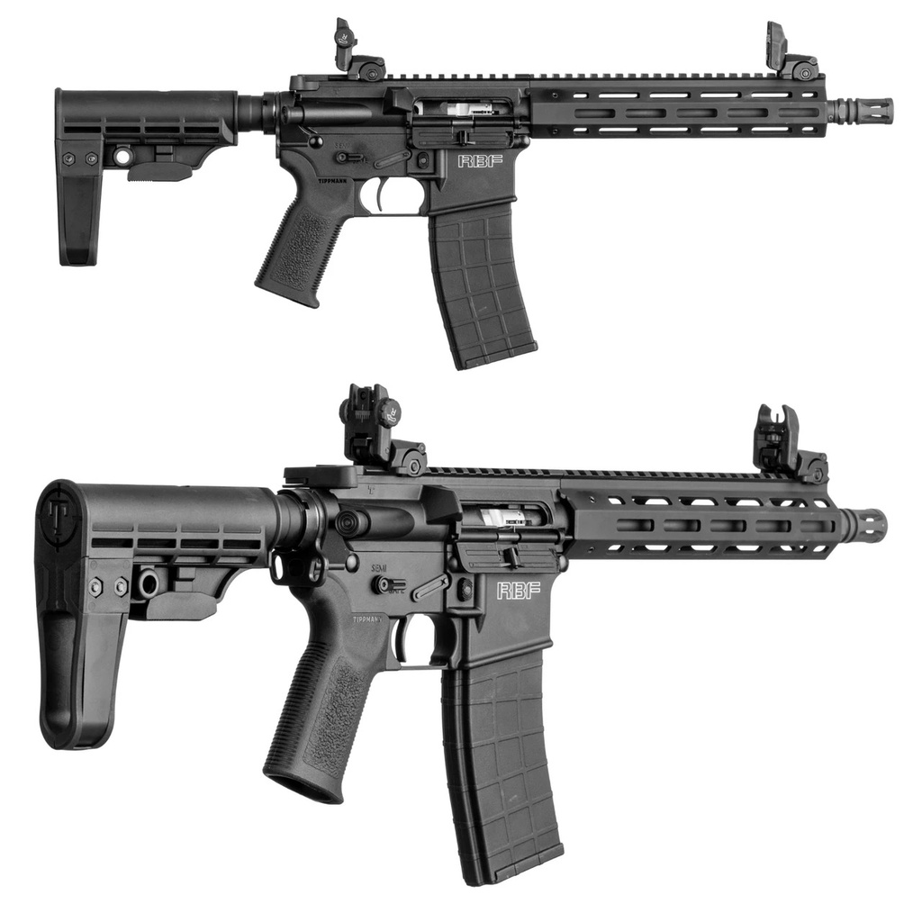 Tippmann Arms M4-22 Elite FRT Pistol, 22 LR, 11" Barrel, Rare Breed FRT-15L3, 25+1 (1)