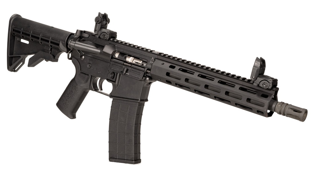 Tippmann Arms M4-22 Elite SBR, 22 LR, 11" Threaded Barrel, 25+1 (1)