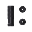 Ridgeback Defense Rhodie 6 Inconel Suppressor, 5.56/6mm, 5.5", HUB, Black (1)