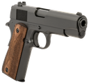 TISAS 10100116 1911 A1 TANK COMMANDER 9MM LUGER 9+1 4.25" BLACK STEEL BARREL, MANGANESE PHOSPHATE COATED SERRATED CARBON STEEL SLIDE & FRAME W/BEAVERTAIL, TURKISH WALNUT GRIP 2