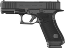 GLK45 GLOCK P64550203 G45 GEN6 CROSSOVER FRAME 9MM LUGER 17+1 4.02" BLACK GMB BARREL, BLACK NDLC STEEL OPTIC READY/SERRATED SLIDE, BLACK POLYMER FRAME W/ACCESSORY RAIL, INTERCHANGEABLE BACKSTRAP GRIP 1