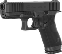 GLK45 GLOCK P64550203 G45 GEN6 CROSSOVER FRAME 9MM LUGER 17+1 4.02" BLACK GMB BARREL, BLACK NDLC STEEL OPTIC READY/SERRATED SLIDE, BLACK POLYMER FRAME W/ACCESSORY RAIL, INTERCHANGEABLE BACKSTRAP GRIP 2