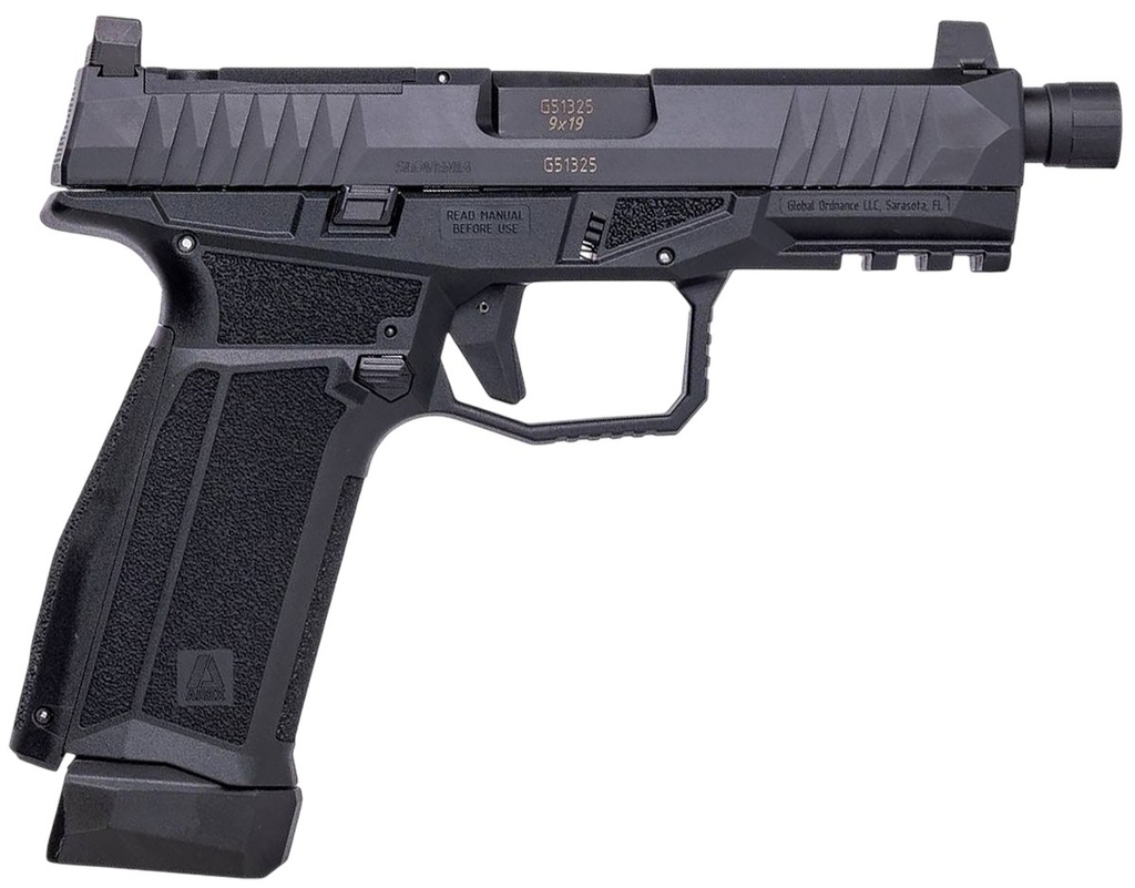 [PROD26-00082] AREX 815537024913 DELTA X GEN2 TACTICAL 9MM LUGER 17+1 THREADED BARREL OPTIC CUT/SERRATED SLIDE