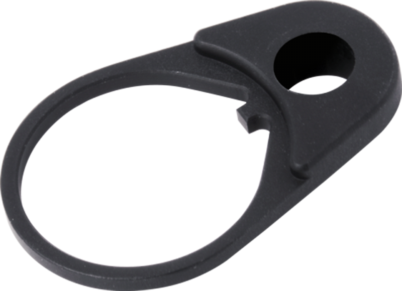 [18777] TIMBER CREEK OUTDOORS QDEPBL QD END PLATE  QUICK DETACH AR PLATFORM BLACK HARDCOAT ANODIZED ALUMINUM AMBIDEXTROUS