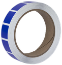 ACTION TARGET PASTTXBL PASTERS  BLUE ADHESIVE PAPER 7/8" 1000 PER ROLL