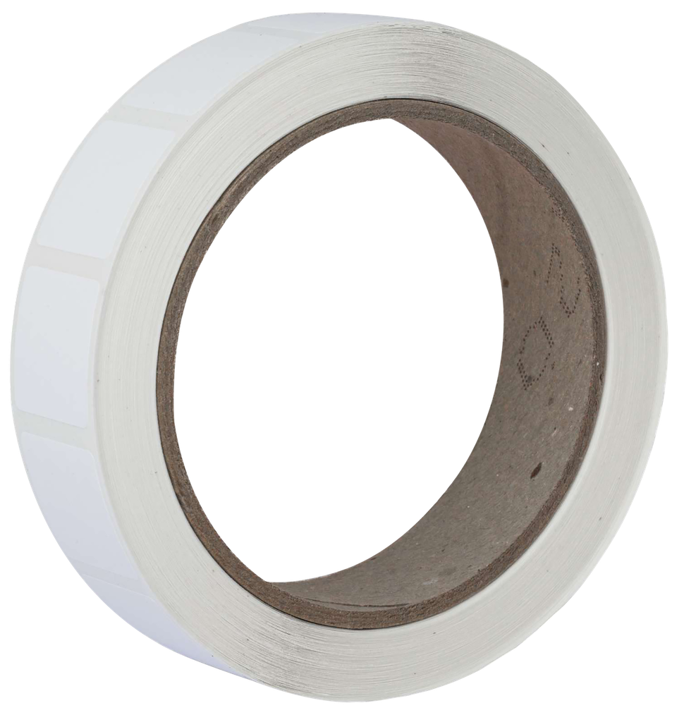 [18721] ACTION TARGET PASTWI PASTERS  WHITE ADHESIVE PAPER 7/8" 1000 PER ROLL