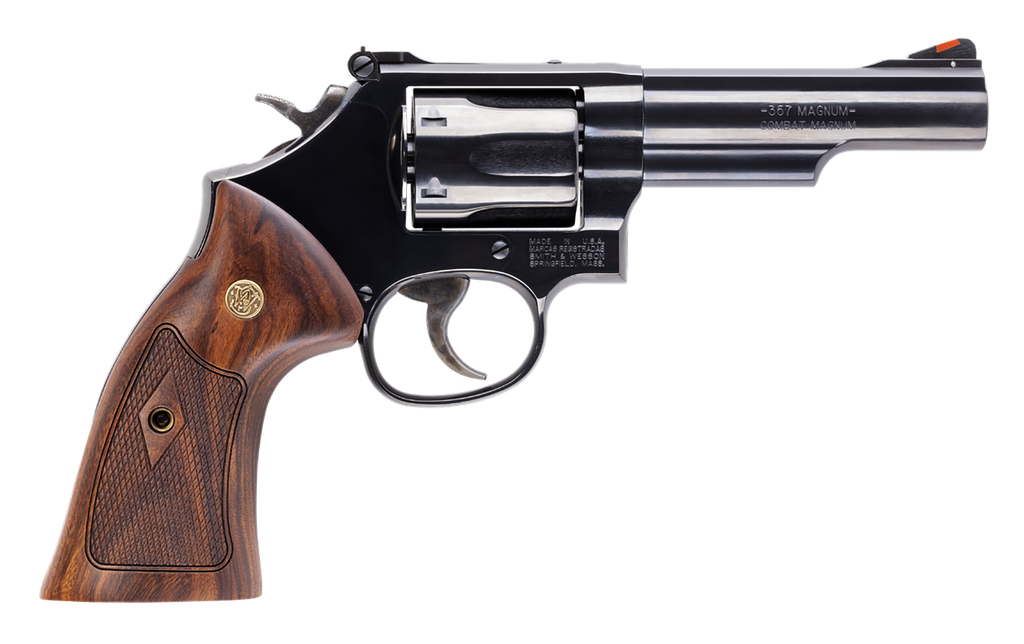 [18639] SMITH AND WESSON 19 357MAG BL/WD 4.25" AS NL