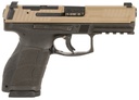 HK VP9A1 K Compact, 9mm, 4.09" Barrel, 15+1, FDE, Optic Ready