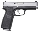 KAHR ARMS CT9093N CT9  9MM LUGER 8+1 4" BARREL, BLACK POLYMER FRAME, SERRATED MATTE STAINLESS STEEL SLIDE, TEXTURED POLYMER GRIP & FRONT NIGHT SIGHT