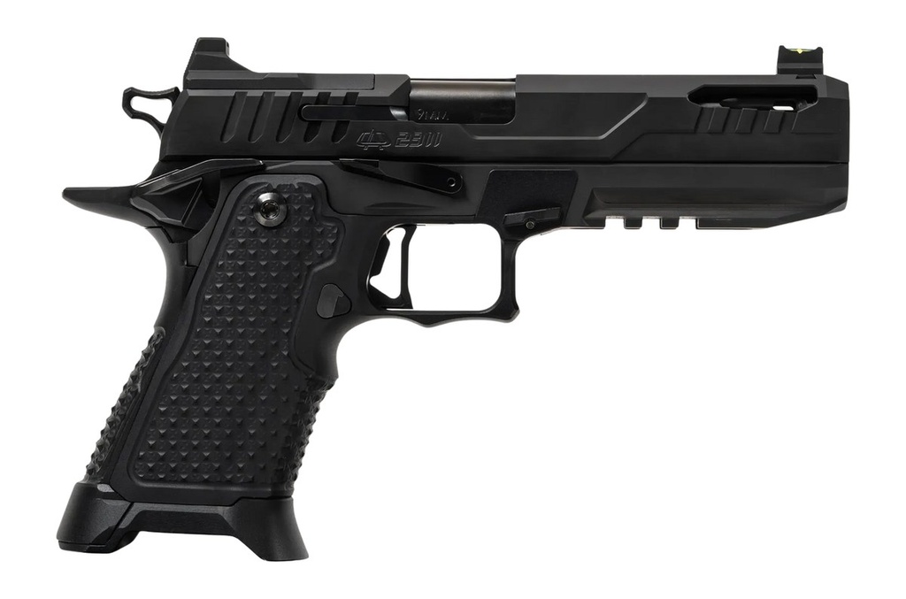 [PROD26-00118] OA DEFENSE  2311 PRO ELITE FULL SIZE 9MM LUGER 17+1 5" PORTED BARREL, BLACK DLC STEEL OPTIC READY/SERRATED SLIDE, BLACK ALUMINUM FRAME W/PICATINNY RAIL, BLACK ALUMINUM GRIP, AMBIDEXTROUS