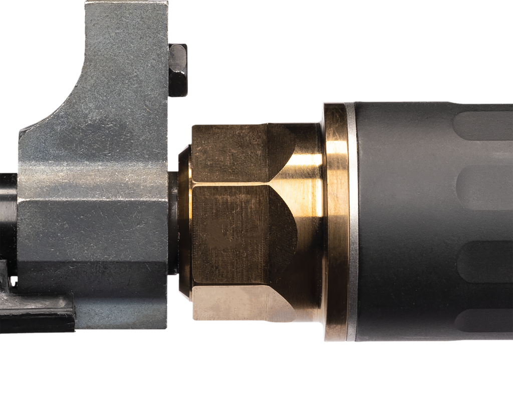 [18556] Q LLC PLANBASRBLACK PLAN-B SILENCER MOUNT FITS STEEL BLACK