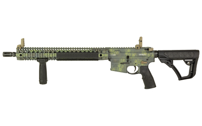 Daniel Defense DDM4 V9, 5.56 NATO, 16" Threaded Barrel, 32+1, Crocodile Rattlecan