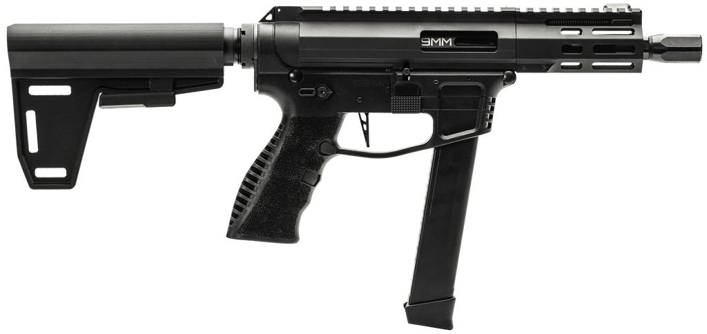 [18530] GFORCE ARMS JAWBONE HYBRID 9MM 5" BLK