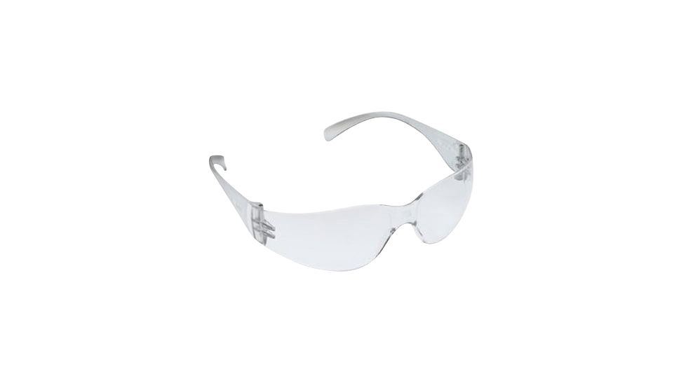 [18468] 3M/PELTOR PELTOR 1122800000100 VIRTUA  ADULT CLEAR LENS POLYCARBONATE CLEAR FRAME 100 PER CASE