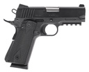 TANFOGLIO TFPUGIO9 PUGIO  COMPACT 9MM LUGER 10+1 3.54" STAINLESS BULL BARREL, BLACK STEEL SERRATED SLIDE, BLACK POLYMER FRAME W/BEAVERTAIL & PICATINNY RAIL, TEXTURED GRIP